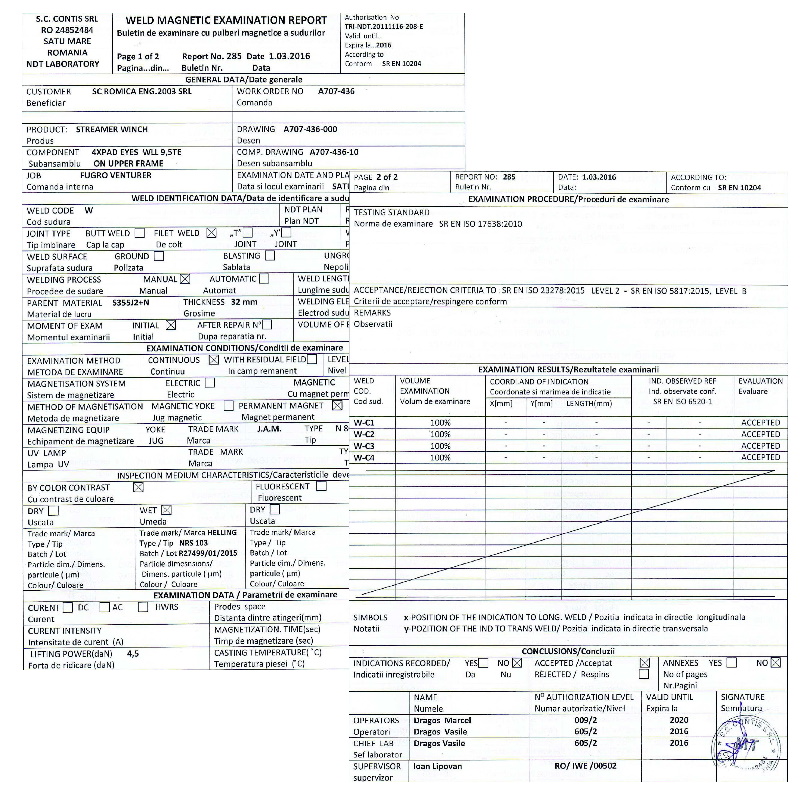 External NDT Inspection